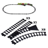 Детский набор дорога ChiToys Electric Steam Train (699-2A) фото №3 — интернет-магазин Desire.md