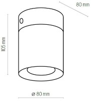 Spot Tk-Lighting Vico 3406 White imaginea #2 — magazin online Desire.md