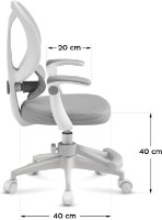 Детское кресло Mark Adler Junior 4.5 Grey фото №6 — интернет-магазин Desire.md