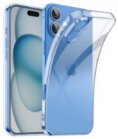 Husa de protecție WOO Case Soft TPU iPhone 16 Clear (WOOCTPSIP16CL)