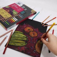 Set de desen pentru copii Mont Marte Pastel Illustration Set 37pcs (MMGS0044) imaginea #2 — magazin online Desire.md