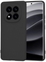 Чехол WOO Liquid Silicone Xiaomi Redmi Note 14 Pro 5G Black (WOOLSCXRN14PBK)