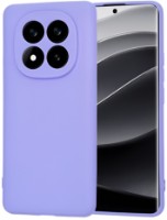 Чехол WOO Liquid Silicone Xiaomi Redmi Note 14 Pro 5G Purple (WOOLSCXRN14PPR)