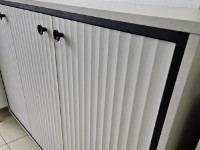 Comodă Yasen Tina 3D Cashmere/Black/Cashmere imaginea #2 — magazin online Desire.md