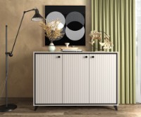 Comodă Yasen Tina 3D Cashmere/Black/Cashmere imaginea #5 — magazin online Desire.md