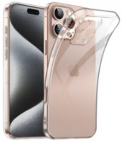 Husa de protecție WOO Soft TPU iPhone 16 Pro Max Clear (WOOCTPSIP16PMCL)