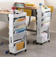 Этажерка 4Life Keeping 37.5x15x78cm White фото №4 — интернет-магазин Desire.md