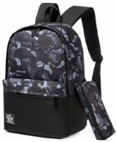 Rucsac școlar 4Play JMS Black/Grey imaginea #1 — magazin online Desire.md
