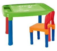 Măsuță pentru copii cu scaun 4Play Desk Study