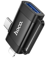 Переходник Hoco UA31F Black фото №2 — интернет-магазин Desire.md