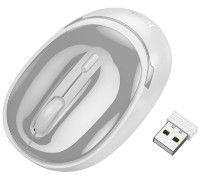 Mouse Hoco GM34 Nuevo Gray White imaginea #2 — magazin online Desire.md