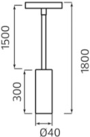 Sistem de iluminat pe șină Horoz Slim Magnet-P1 (1291040010020) imaginea #2 — magazin online Desire.md