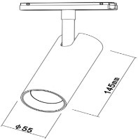 Трековые системы освещения Horoz Slim Magnet-T2 (1291050015020) фото №2 — интернет-магазин Desire.md