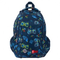 Rucsac școlar St.Right Colour Pads 667794 imaginea #4 — magazin online Desire.md