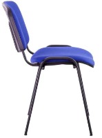 Scaun de birou Новый стиль ISO black C-6 Blue imaginea #2 — magazin online Desire.md