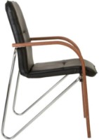 Scaun de birou Новый стиль Salsa Chrome V-4/1.031 Black imaginea #2 — magazin online Desire.md