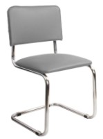 Офисное кресло Новый стиль SYLWIA chrome V28 фото №1 — интернет-магазин Desire.md