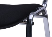 Офисное кресло AMF ISO Chrome А1 Black фото №4 — интернет-магазин Desire.md