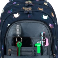 Rucsac școlar St.Right Rainbow Cats 653087 imaginea #2 — magazin online Desire.md