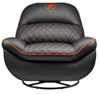 Scaun gaming Cougar Overlord Black/Orange with Footrest imaginea #3 — magazin online Desire.md
