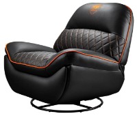 Scaun gaming Cougar Overlord Black/Orange with Footrest imaginea #4 — magazin online Desire.md