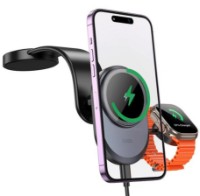 Автодержатель Hoco HW28 Excelso 2-in-1 Black Grey фото №5 — интернет-магазин Desire.md