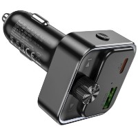 FM-модулятор Hoco E81 Fantasy Black фото №2 — интернет-магазин Desire.md