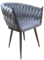 Стул Magnusplus C2456 Velour Grey HLR 20 фото №1 — интернет-магазин Desire.md