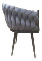 Стул Magnusplus C2456 Velour Grey HLR 20 фото №3 — интернет-магазин Desire.md