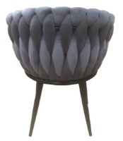 Стул Magnusplus C2456 Velour Grey HLR 20 фото №4 — интернет-магазин Desire.md