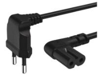 Cablu Hama Power Cable C7 5m Black (223286) imaginea #2 — magazin online Desire.md