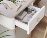 Детский письменный стол Newjoy Bono Grey/Shelves (084580) фото №4 — интернет-магазин Desire.md