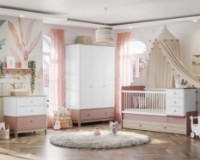 Кроватка Newjoy Bono Roz (084614) фото №3 — интернет-магазин Desire.md