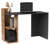 Письменный стол Accord Paco PC1 Anthracite/Craft Oak Tobacco фото №1 — интернет-магазин Desire.md