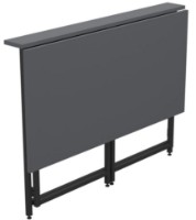 Masa de birou AMF Fold FL1000 Black/Anthracite 100х60 imaginea #4 — magazin online Desire.md