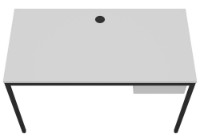 Masa de birou AMF OSLO Grafit/White imaginea #6 — magazin online Desire.md