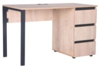 Письменный стол AMF PLUTO 1380 Graphite/Oak фото №2 — интернет-магазин Desire.md