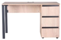 Письменный стол AMF PLUTO 1380 Graphite/Oak фото №1 — интернет-магазин Desire.md