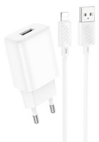 Încărcător Hoco C134A Solid Lightning White imaginea #1 — magazin online Desire.md