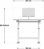 Măsuță pentru copii Mark Adler Biurko Study 3.0 Grey imaginea #9 — magazin online Desire.md