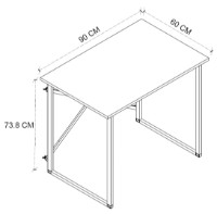 Письменный стол Bofigo 20-01-01 White фото №7 — интернет-магазин Desire.md