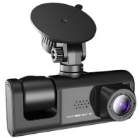 Înregistrator video auto WOO DVR-F80 Black (CARDADVRF80) imaginea #2 — magazin online Desire.md