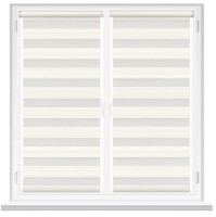 Рулонные шторы Msrolls Day Night Grizzle 014/1 White 0.95x1.70m фото №2 — интернет-магазин Desire.md