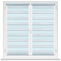 Rolete textile Msrolls Day Night Grizzle 014/16 Turquoise 0.50x1.70m