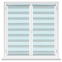 Рулонные шторы Msrolls Day Night Grizzle 014/16 Turquoise 0.85x1.70m фото №2 — интернет-магазин Desire.md