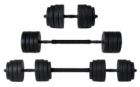 Gantera FunFit Dumbbell Set 40kg 4in1 + grips (4261) imaginea #4 — magazin online Desire.md