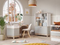 Шкаф книжный Newjoy Bono Grey (084557) фото №3 — интернет-магазин Desire.md