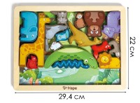 Пазл Hape Animal Kingdom (E1656) фото №5 — интернет-магазин Desire.md