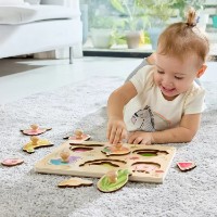 Пазл Hape Fruity Layer Puzzle (E1654) фото №4 — интернет-магазин Desire.md