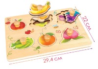 Пазл Hape Fruity Layer Puzzle (E1654) фото №6 — интернет-магазин Desire.md